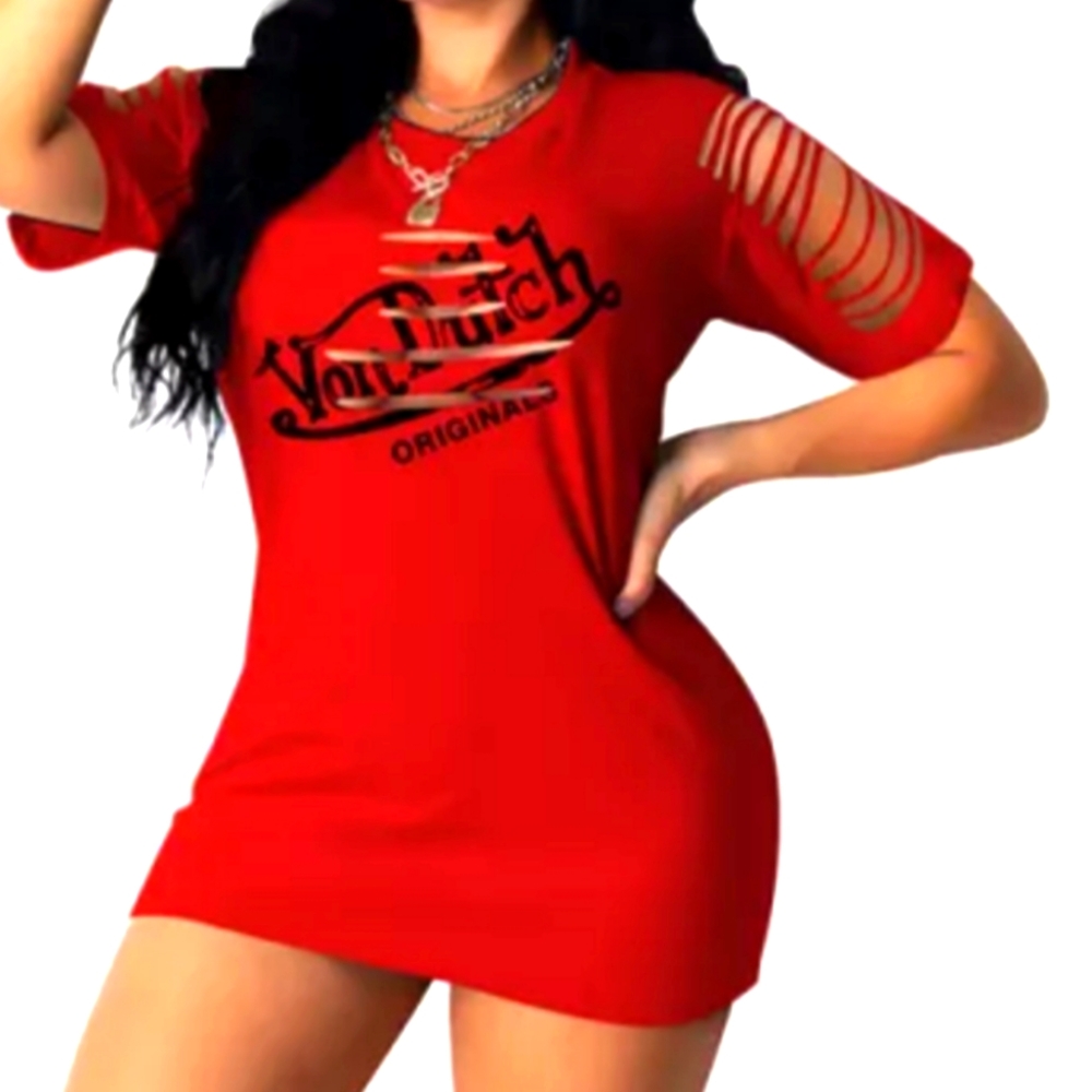 Red dress